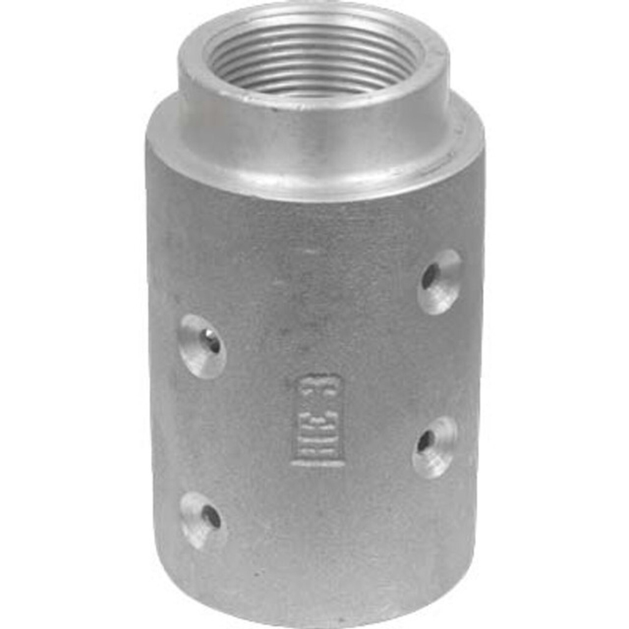 Pirate Brand Nozzle Holder — 1 1/4in., Aluminum, 150 PSI Max, Model# HE-3-AL
